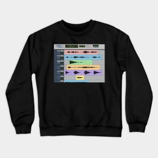 Audio Engineer Pro Tools DAW Musician Recording Program Home Studio Gift Crewneck Sweatshirt